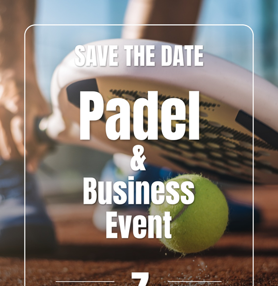 Save the Date Padel- en Netwerkevent
